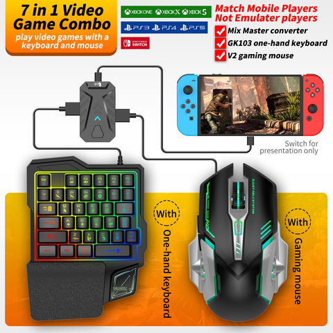 New PS4 Console Keyboard and Mouse Converter