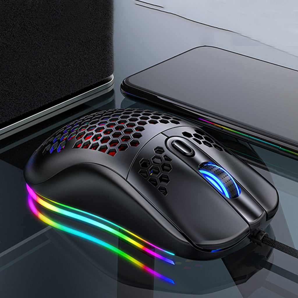 YINDIAO G7 Wired Gaming Mouse 7200DPI RGB Backlight Computer Mouse Hon ...